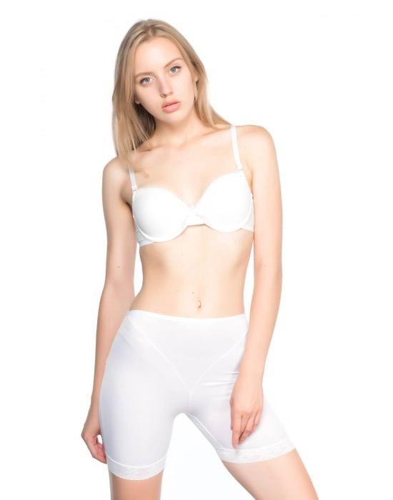 Beyaz Mı Emay 2002 Paça Dantelli Pop Up