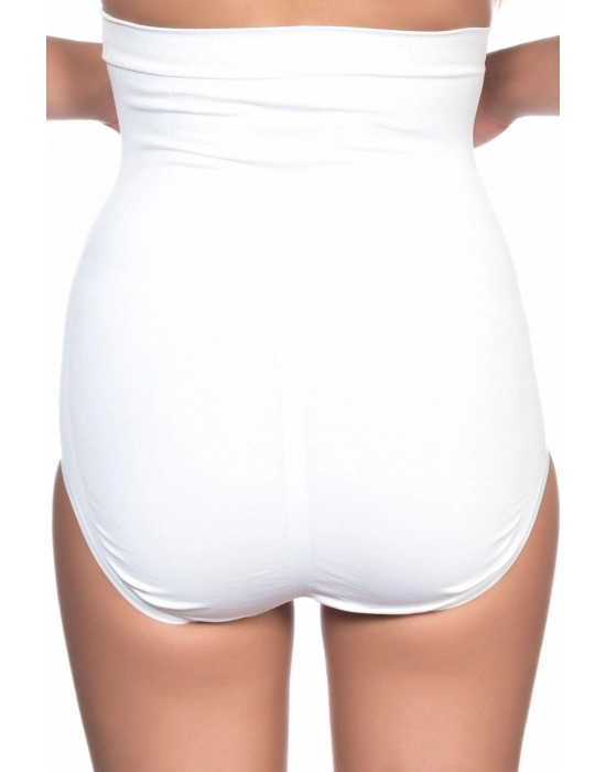 Beyaz Mı Emay 2008 Yüksek Bel Slıp Korse