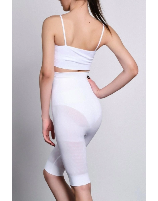 Beyaz Mı Emay 2015 Yüksek Bel Double Uzun Paçalı Korse