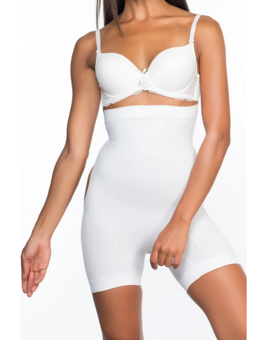 Beyaz Mı Emay 2033 Popo Açık Boxer Korse