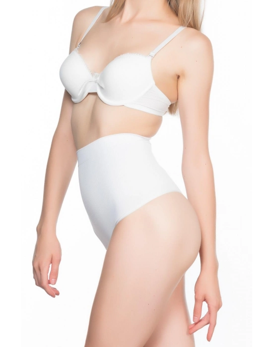 Beyaz Mı Emay 2054 Masajlı String Korse