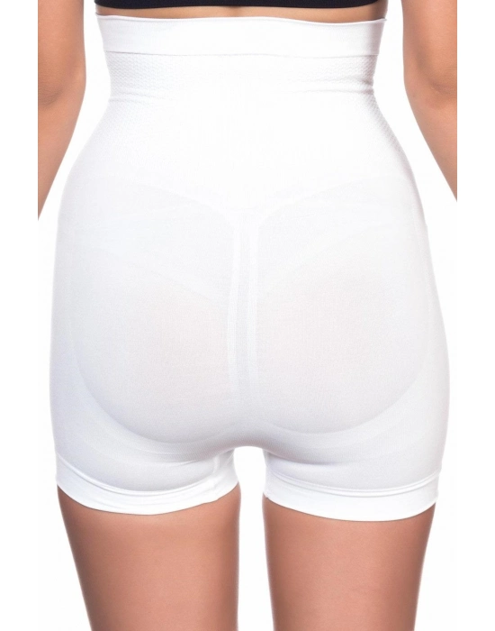 Beyaz Mı Emay 2055 Yüksek Bel Masajlı Boxer Korse