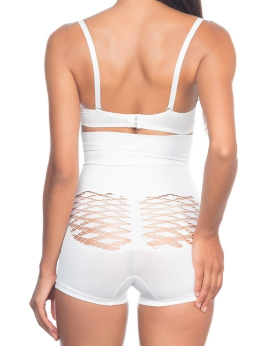 Beyaz Mı Emay 2064 Popo Açık Fantezi Boxer Korse