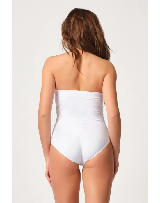 Beyaz Mı Emay 2088 Önden Agraflı Slip Korse
