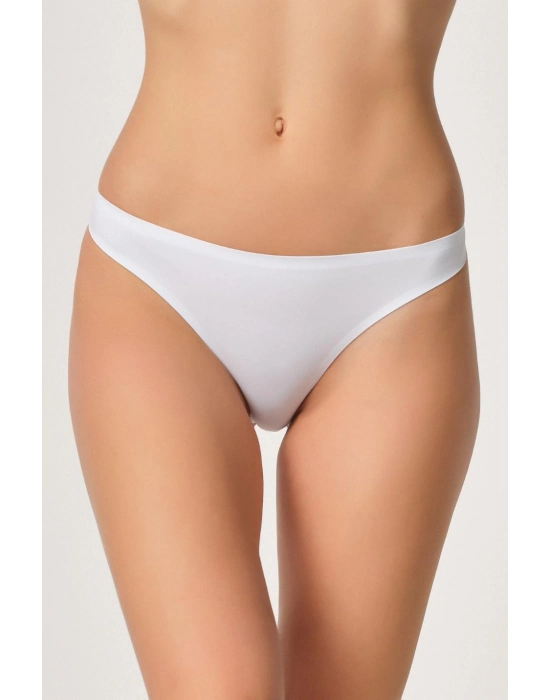 Beyaz Mı Emay 2802 Yapıştırma Lazer Kesim String Külot