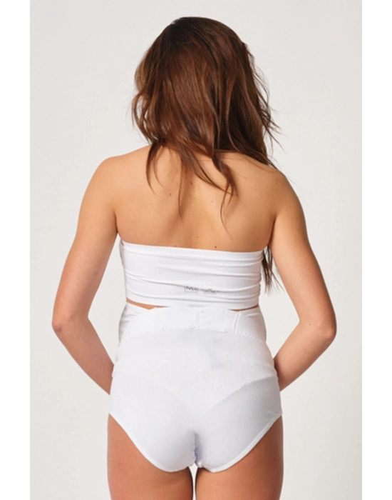 Beyaz Mı Emay 2825 Cotton Hamile Karın Destekleyici Slip Korse