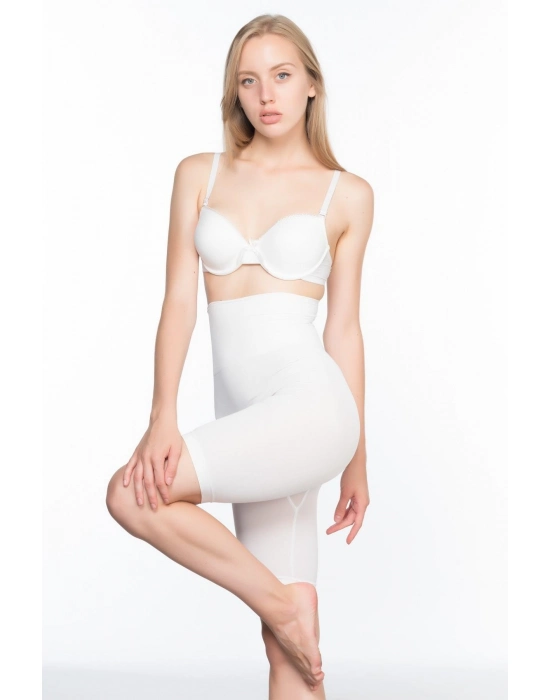 Beyaz Mı Emay 3200 Pantolon Altı Soft Double Boxer Korse