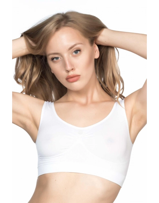 Beyaz Mı Emay 4005 Soft Kalın Askı Büstiyer
