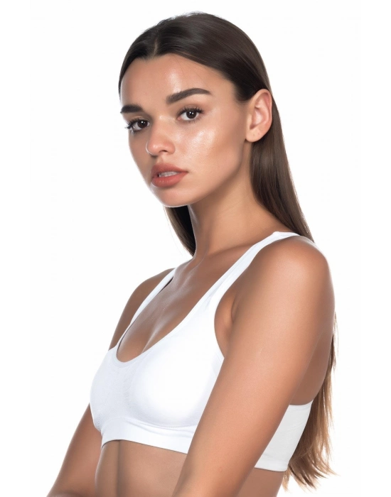 Beyaz Mı Emay 4025 Pedli Sporcu Büstiyer