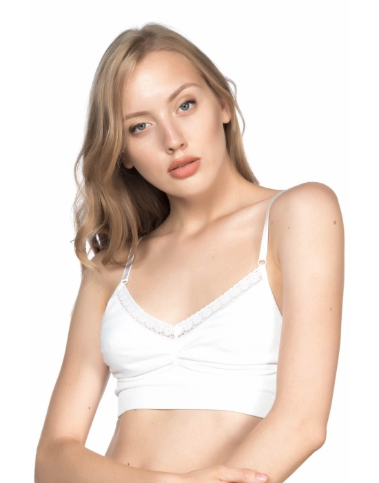 Beyaz Mı Emay 4035 Agraflı Minimizer Korse