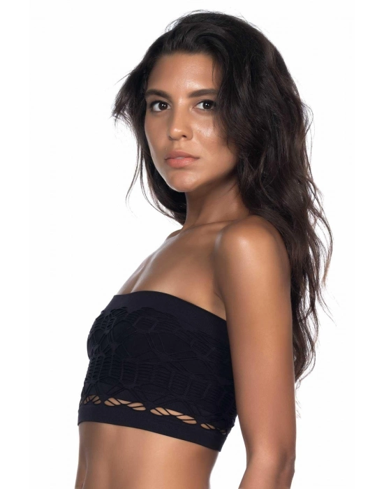 Beyaz Mı Emay 4050 Double Örgü Toparlayıcı Straplez Büstiyer