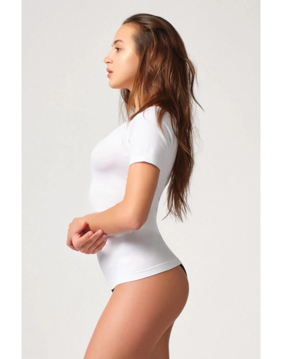 Beyaz Mı Emay 5004 Soft Yarım Kollu Atlet