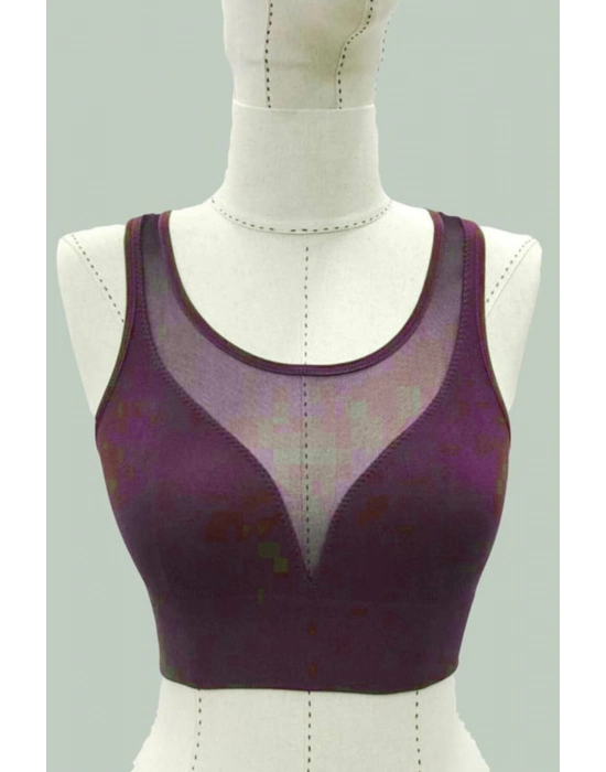 Bordo Mı Emay 4028 Seamless Tül Toparlayıcı Büstiyer