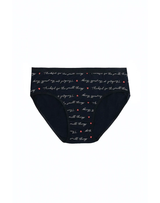 Büyük Beden Pamuklu Likralı Karışık Renkli 3lü Külot