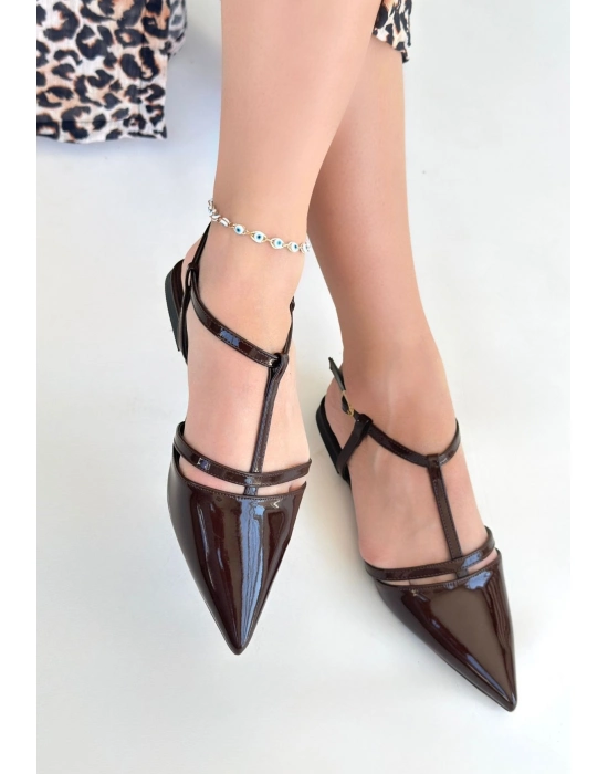 Canca Kahverengi Rugan Babet Ayakkabı - Bamido