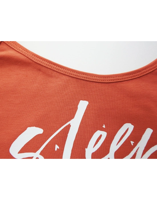 Çiçek Desenli Baskılı Şort Takım