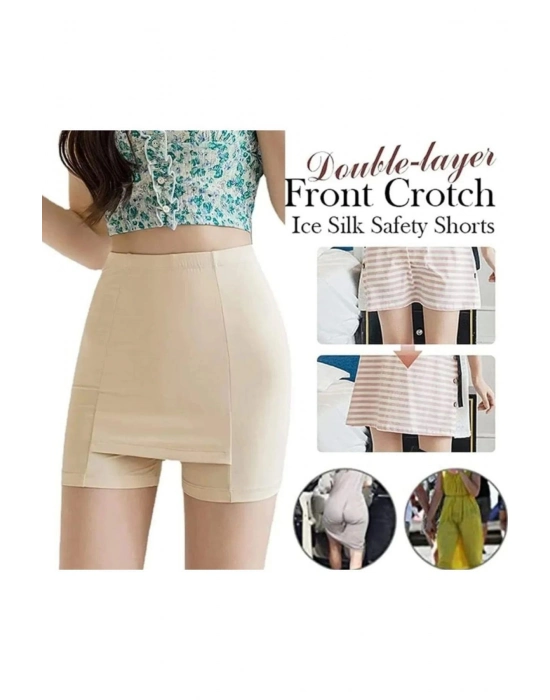 Çift Katmanlı Etek Altı Şort Korse Kadın 4432