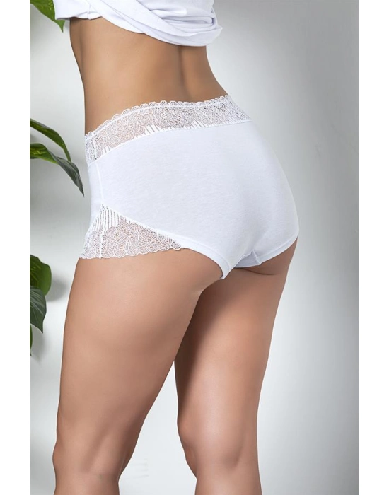Dantel Detaylı Boxer Beyaz (brf21783)