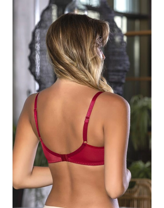 Dantel Detaylı Sütyen Bordo (brf1130)