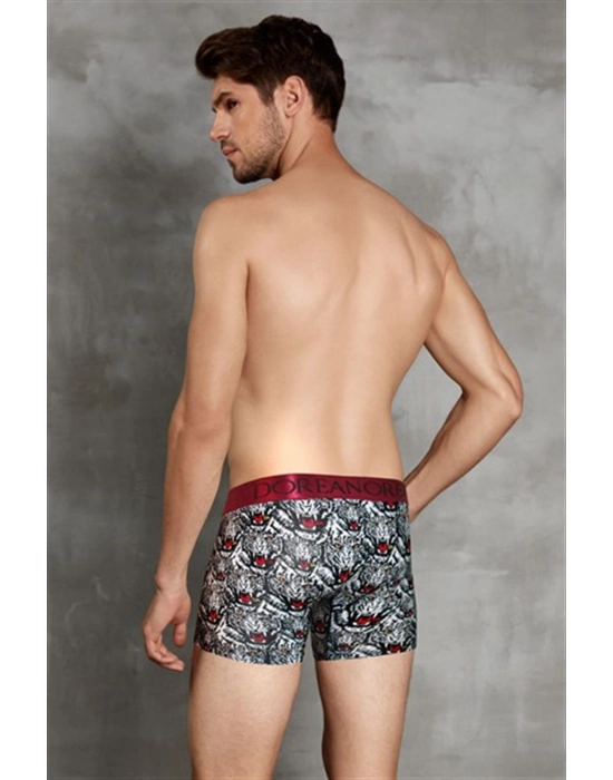 Doreanse Erkek Modal Baskılı Boxer 1812