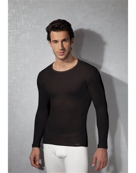 Doreanse Erkek Yuvarlak Yaka Uzun Kol T Shirt 2965