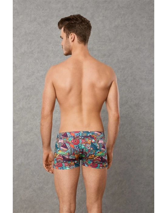 Doreanse Patchwork, Desenli Erkek Boxer 1807