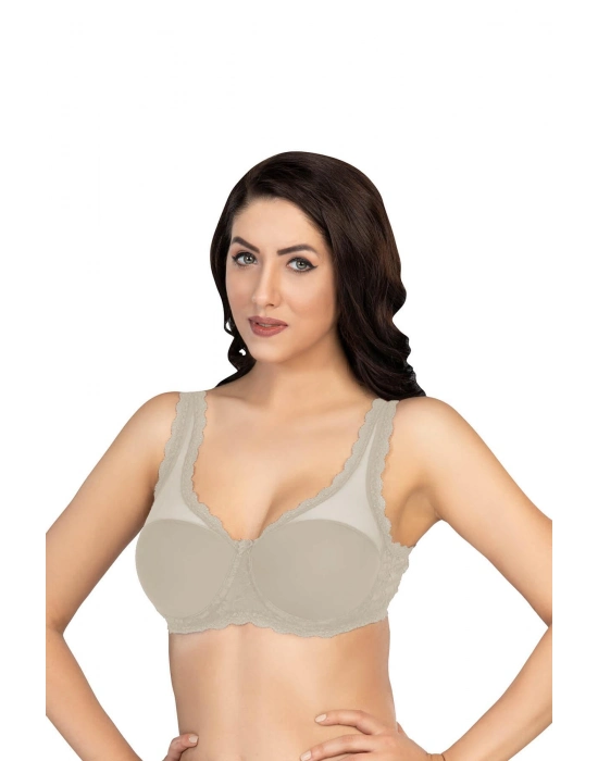 Ekru Mı Emay 172 D Pedli Dantelli Balenli Minimazer