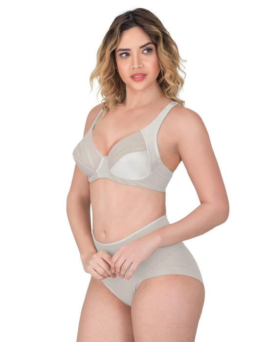 Ekru Mı Emay 183 B Yan Destekli Toparlayıcı Balenli Sütyen
