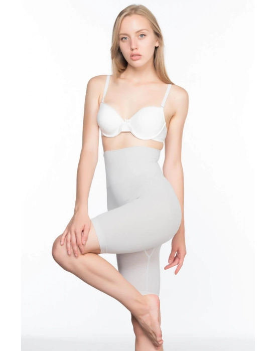 Ekru Mı Emay 3200 Pantolon Altı Soft Double Boxer Korse