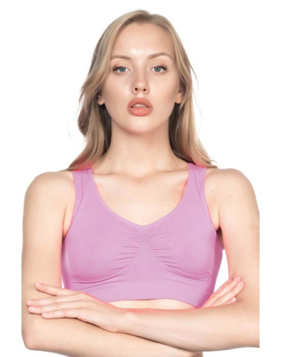 Fuşya Mı Emay 4001 Soft Sporcu Büstiyer