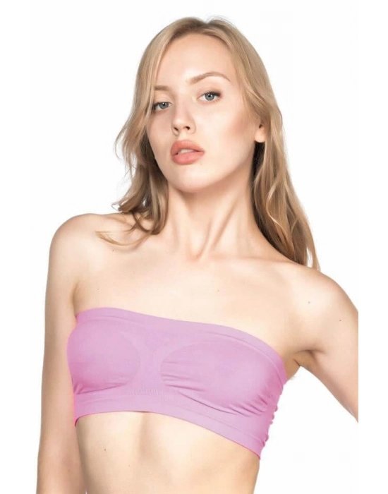 Fuşya Mı Emay 4002 Soft Straplez Büstiyer