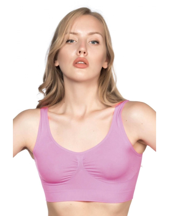 Fuşya Mı Emay 4005 Soft Kalın Askı Büstiyer