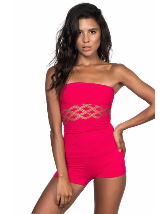 Fuşya Mı Emay 5035 Fantazi Straplez Atlet Korse