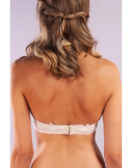 Gala Balconette Foam Cup Lace Bra, Ten Konforlu Ve Şık Sütyen, Strapless