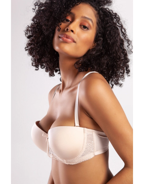 Gala Push-up Strapless Bra, Ten Konforlu Ve Şık Sütyen, Strapless