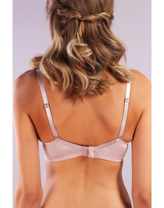 Garland Big Size Plunge Bra, Açık Pembe Konforlu Ve Şık Sütyen