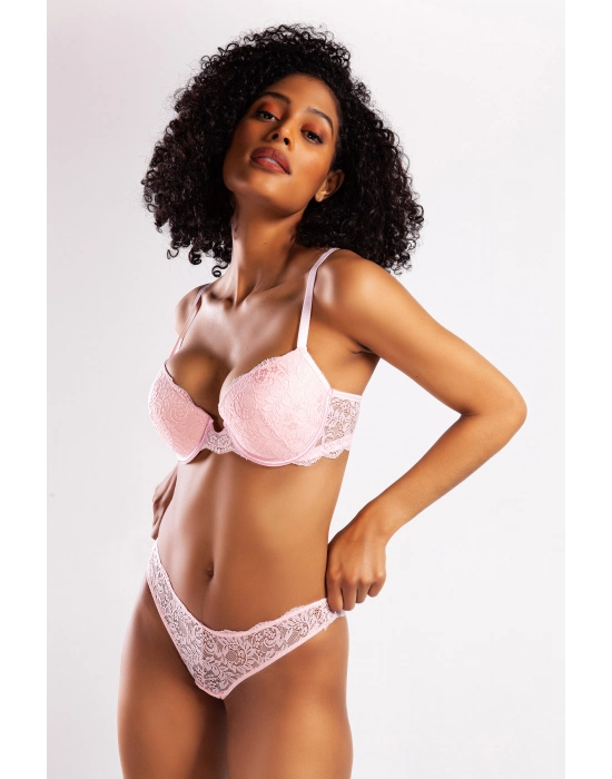 G.colors Balconette Foam Push Up Bra, Açık Pembe  Konforlu Ve Şık Sütyen