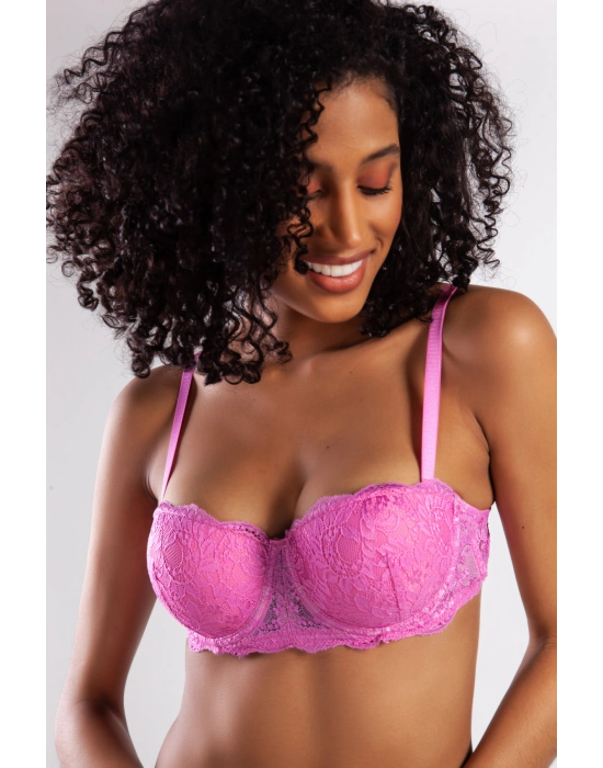 G.colors Push Up Strapless Bra, Pembe Konforlu Ve Şık Sütyen