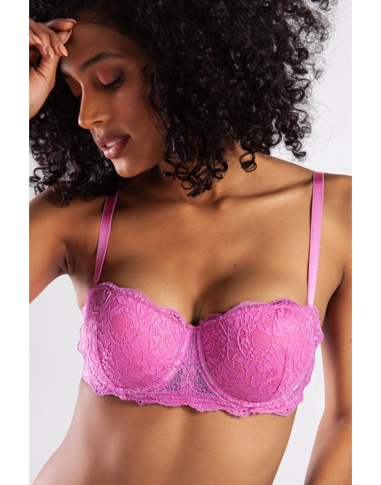 G.colors Push Up Strapless Bra, Pembe Konforlu Ve Şık Sütyen