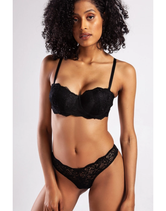 G.colorspush Up Strapless Bra, Siyah Konforlu Ve Şık Sütyen