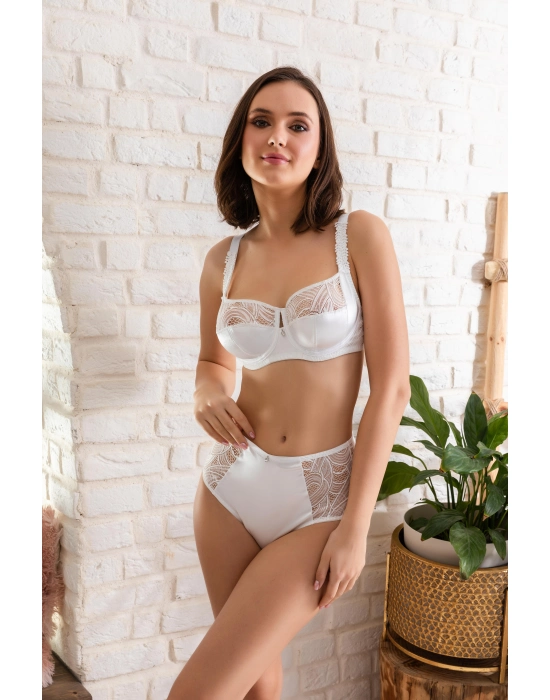 Gelin Set Toparlayıcı Minimizer Sütyen Slip Külot Takım Ekru (mgp32153)