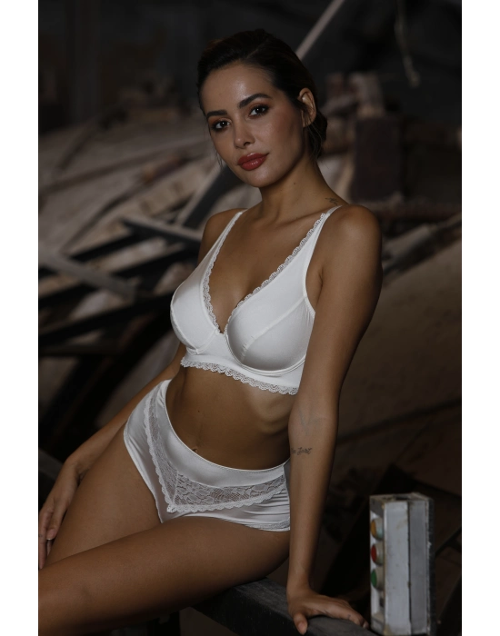 Giorgia  Wire Bra, Ekrı Konforlu Ve Şık Sütyen