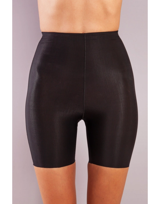 Girdle  Hight Waist Micro Short Corset, Siyah Toparlayıcı Normal Bel  Korse