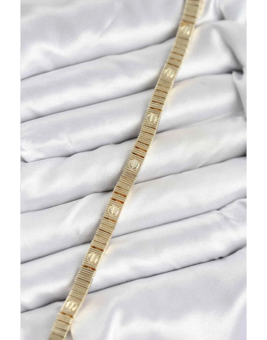 Gold Renk Vip Seri Bileklik - Bamido