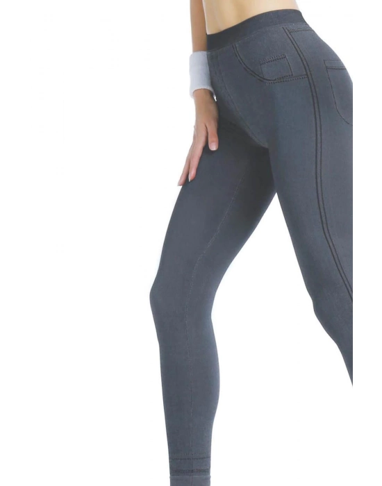 Gri Mı 3825 Bayan Sporcu Tayt