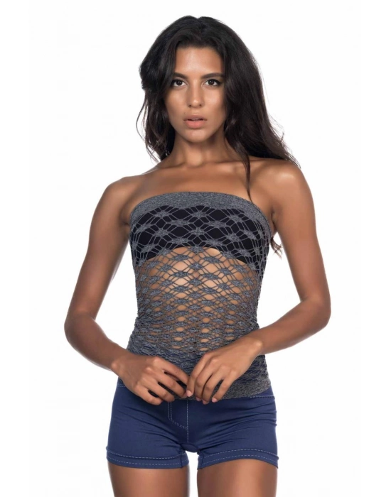 Gri Mı Emay 5034 Fantazi Büstiyer Atlet Korse