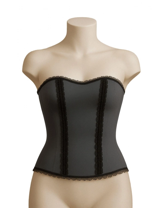 Gri Mı Emay 9155 F Fırfırlı Terletici Büstiyer