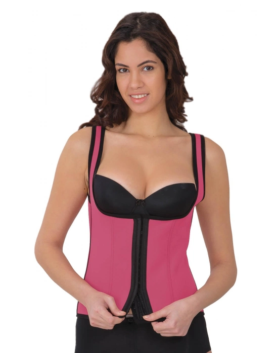 Gül Kurusu Mı 9173 Agraflı Göğsü Açık Atlet Korse