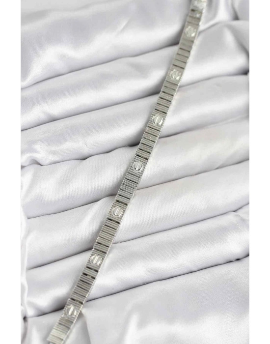 Gümüş Renk Vıp Seri Bileklik - Bamido