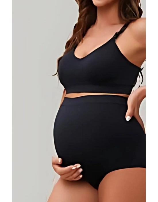 Hamile Slip Dikişsiz Korse Kadın 4449